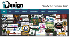 Desktop Screenshot of idesigntheweb.com