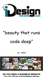 Mobile Screenshot of idesigntheweb.com